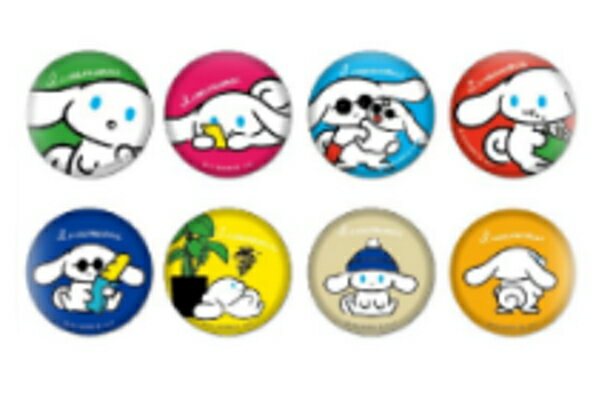 サンリオキャラクターズ トレーディング缶バッジアイシナモロール シナモン 缶 缶バッチ バッチの商品画像