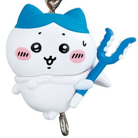 ちいかわ つまんでつなげてますこっと カニカンver. ハチワレ 単品 バンダイ ガチャ キャラの商品画像