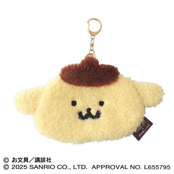 ポムポムプリン×お文具といっしょ パスケース /(2)ポムポムプリンの商品画像