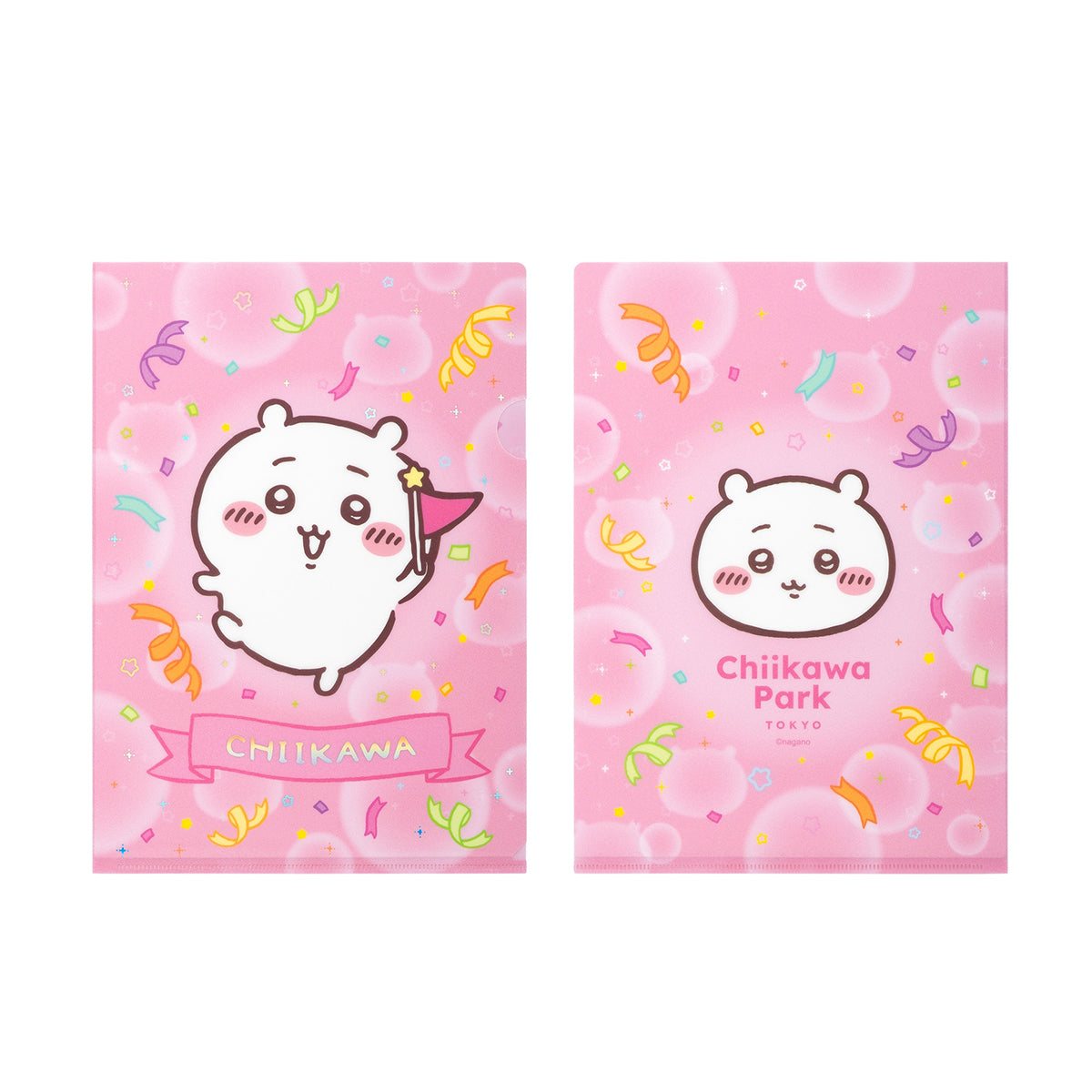 ちいかわ ちいかわパーク クリアファイル(ちいかわ フラッグ)の商品画像
