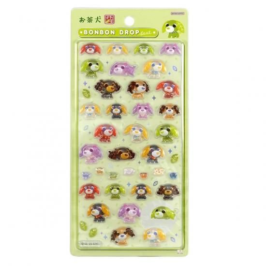 ボンボンドロップシール お茶犬 みんなの商品画像