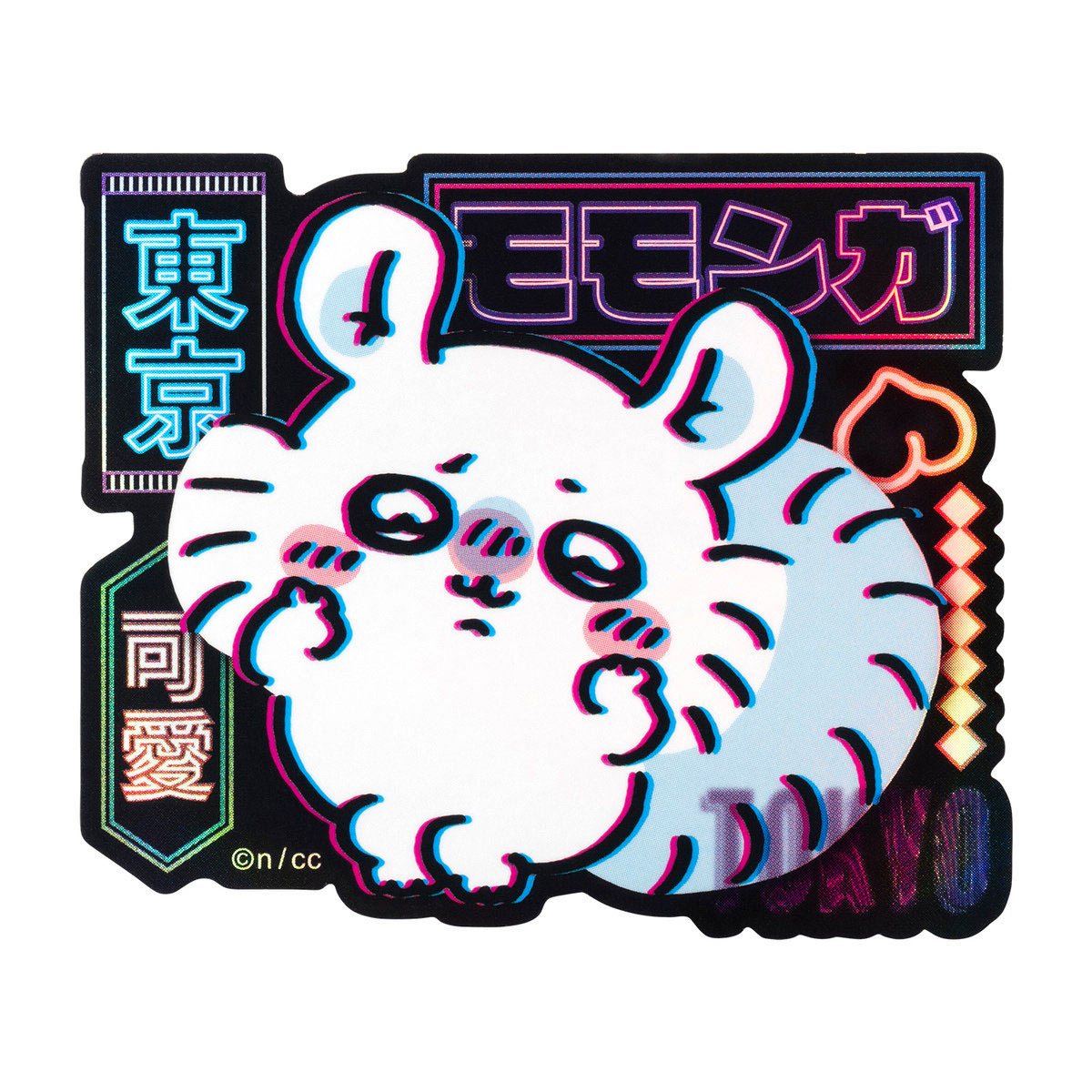 ちいかわ トーキョーちいかわ スマホに貼れるサイズのステッカー（モモンガ）の商品画像