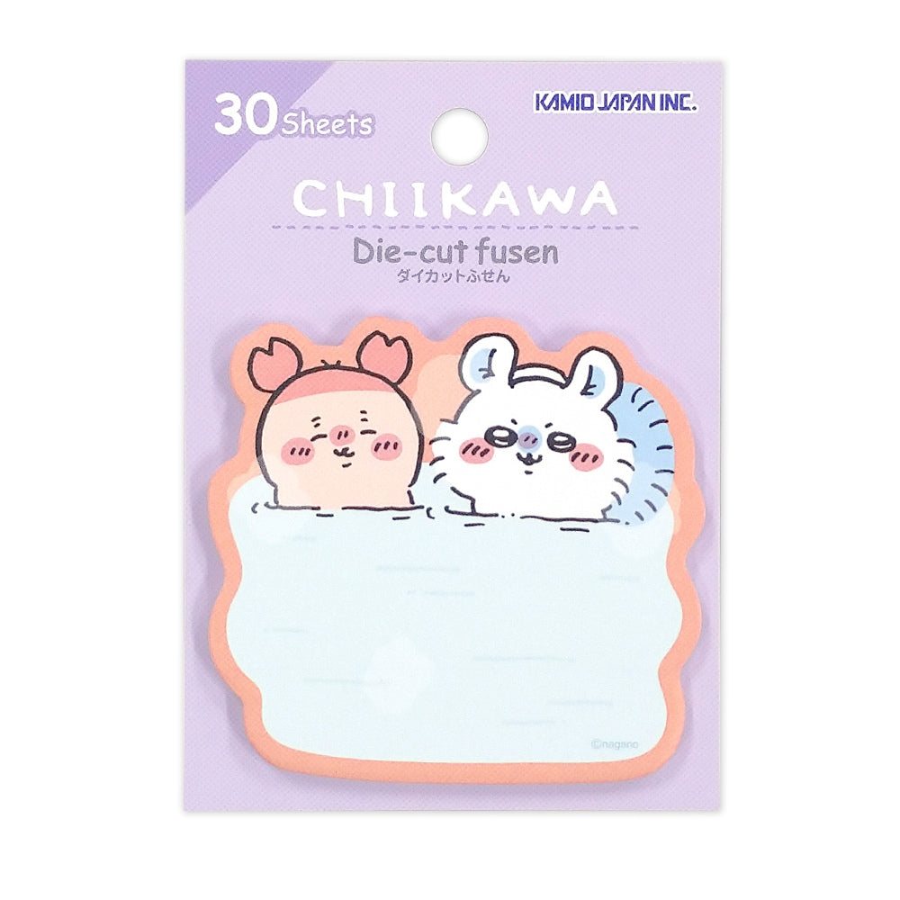 ちいかわ ダイカット付箋(モモンガ&古本屋 お風呂)の商品画像
