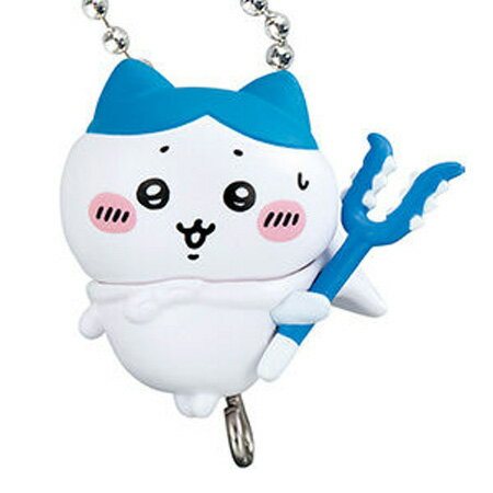 ちいかわ つまんでつなげてますこっと ボールチェーンver. ハチワレ 単品 バンダイ ガチャ カプの商品画像