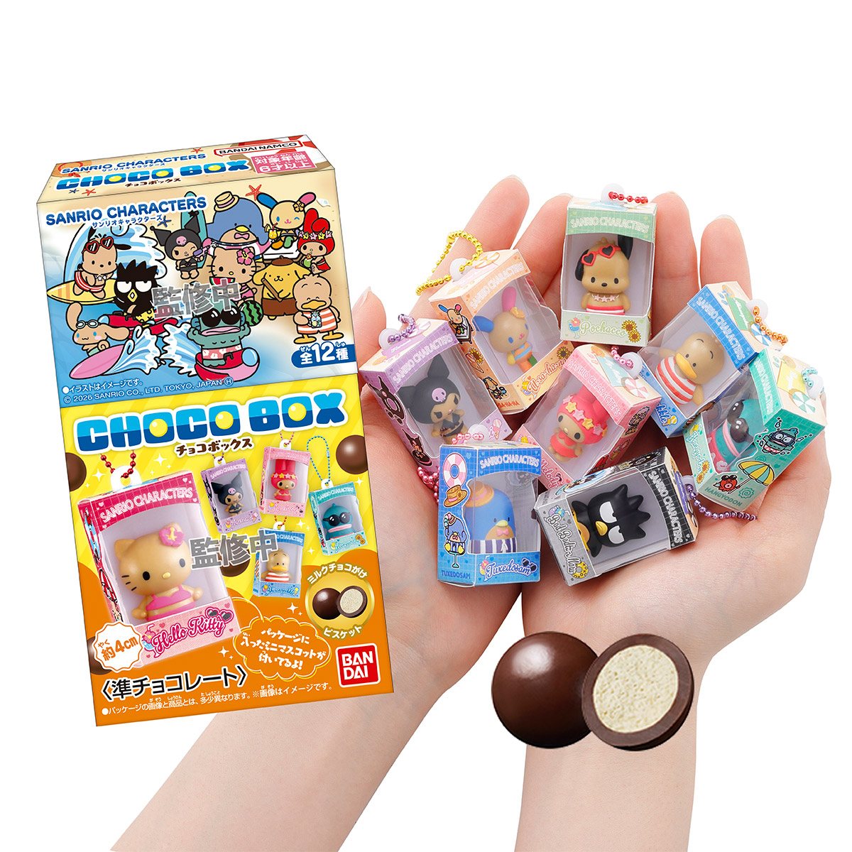 サンリオキャラクターズ チョコボックス ボックスフィギュアコレクション 2026の商品画像