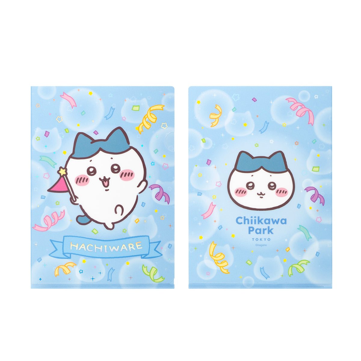 ちいかわ ちいかわパーク クリアファイル(ハチワレ フラッグ)の商品画像