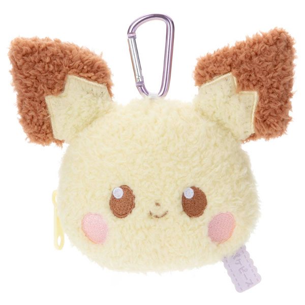 タカラトミーアーツ ポケピース ぬいぐるみポーチ ピチューの商品画像
