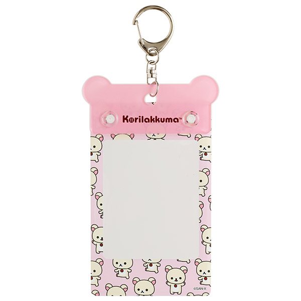 リラックマ アクリル付きフォトキーホルダー(コリラックマ)の商品画像