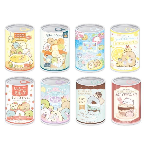 すみっコぐらし mitamemo缶バッジ【1BOX 8箱入り】の商品画像