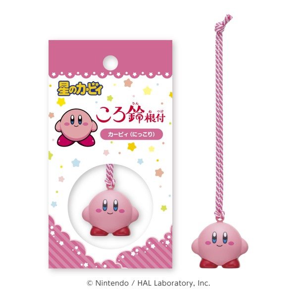 星のカービィ ころ鈴根付(ころりんねつけ) /(1)カービィ(にっこり)の商品画像