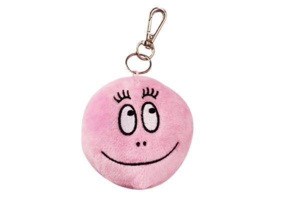 バーバパパ BARBAPAPA ぬいぐるみキーカバーピンク パパフェイス バーバ バーバママの商品画像