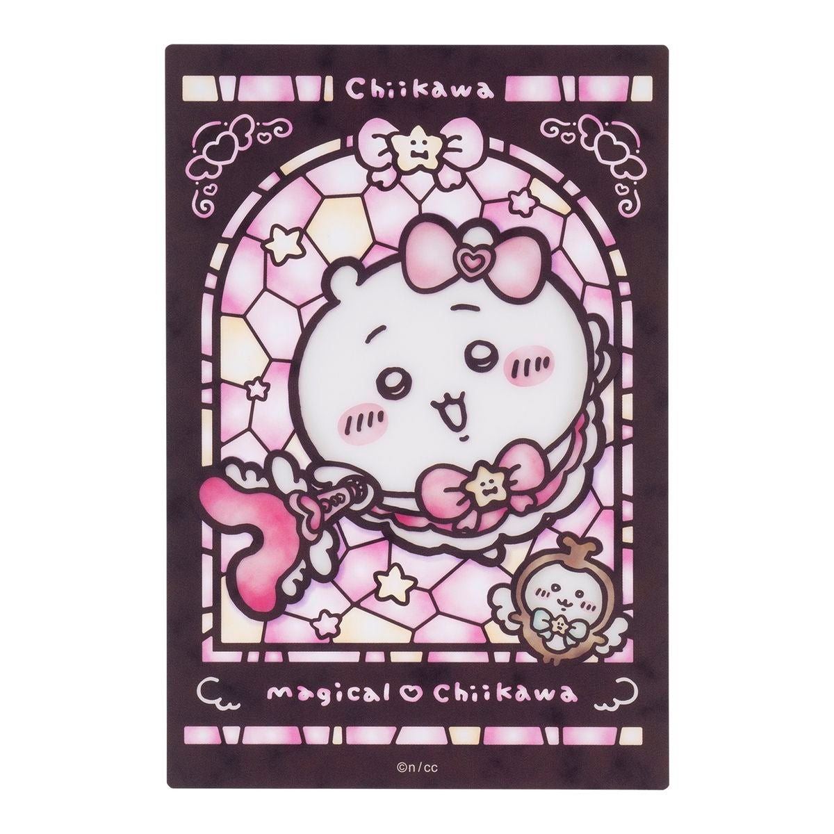 ちいかわ まじかるちいかわ ステンドグラス風クリアカード(ちいかわ)の商品画像