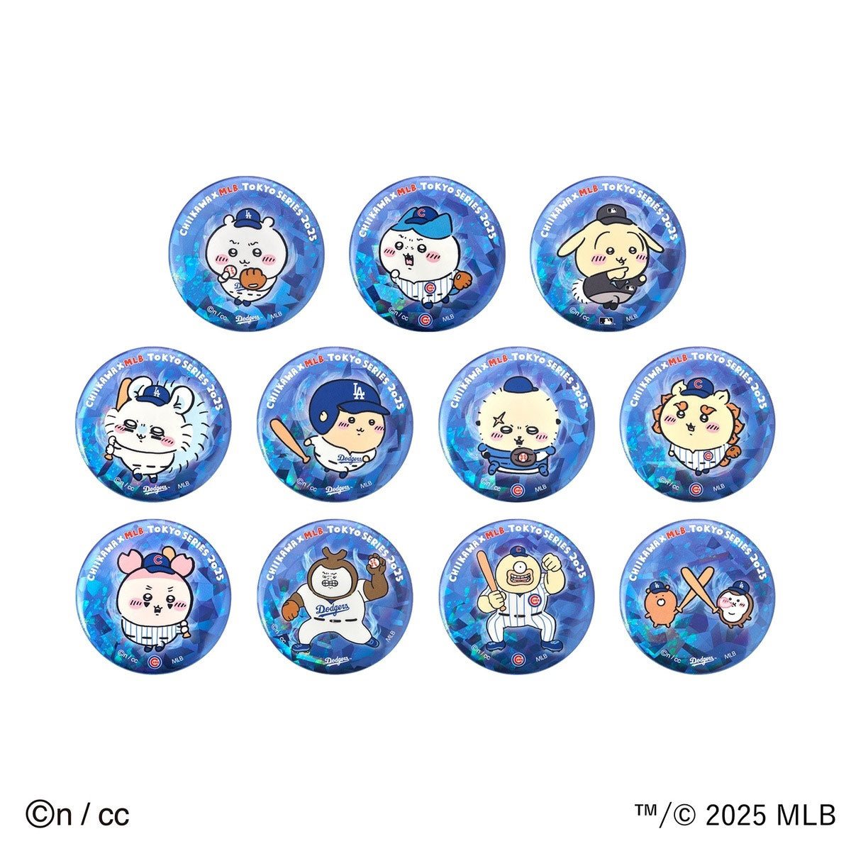 ちいかわ×MLB TOKYO SERIES ホログラムカンバッジの商品画像