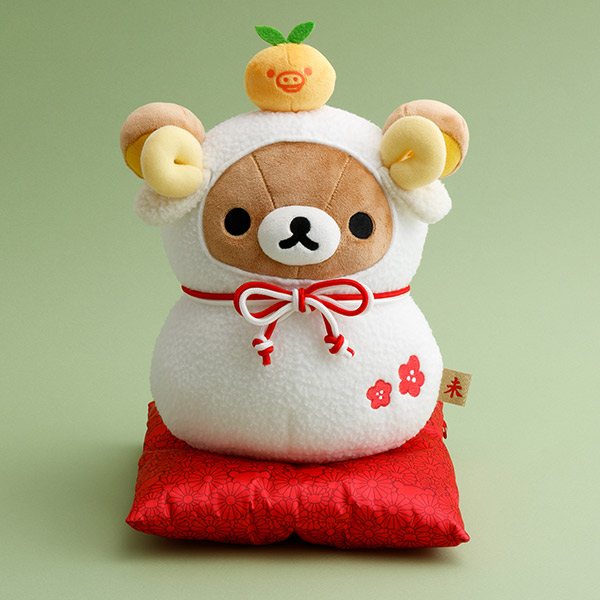 リラックマ お正月ぬいぐるみの商品画像