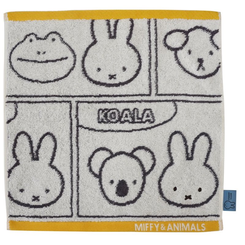 ウォッシュタオル [IV/ジャカード](MIFFY & ANIMALS)の商品画像