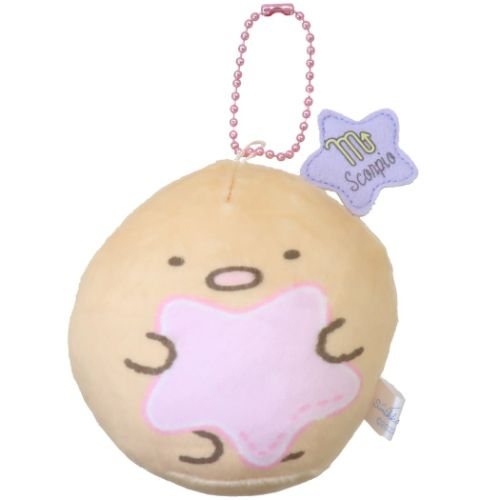 ミニぬいぐるみ すみっコぐらし 12星座もっちりボールチェーンマスコットS さそり座 とんかつ かの商品画像