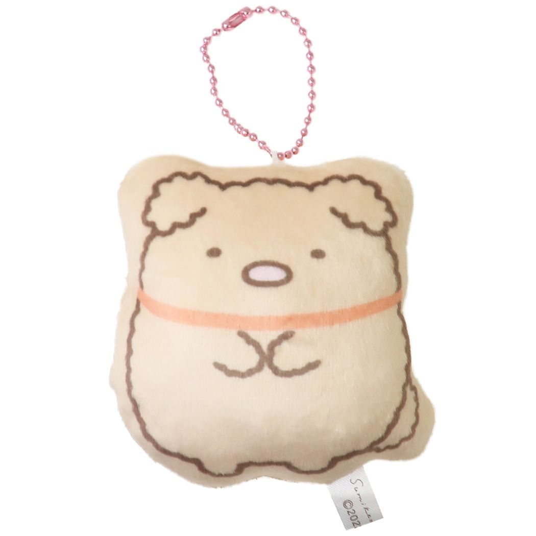 ダイカットボールチェーンマスコット ミニぬいぐるみ すみっコぐらし とんかつの商品画像